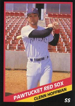 1988 CMC Pawtucket Red Sox #13 Glenn Hoffman Front