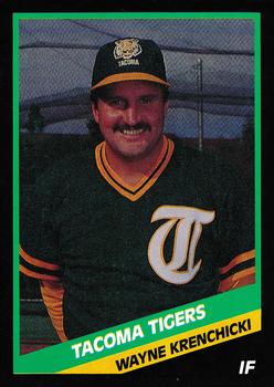 1988 CMC Tacoma Tigers #14 Wayne Krenchicki Front