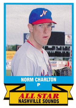 1988 CMC Triple A All-Stars #12 Norm Charlton Front