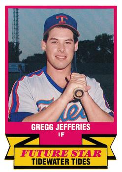 1988 CMC Triple A All-Stars #27 Gregg Jefferies Front