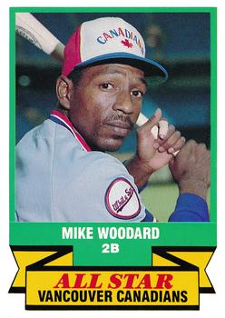 1988 CMC Triple A All-Stars #33 Mike Woodard Front