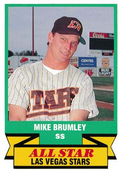 1988 CMC Triple A All-Stars #35 Mike Brumley Front