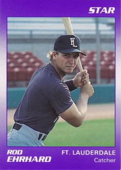 1990 Star Ft. Lauderdale Yankees #7 Rod Ehrhard Front