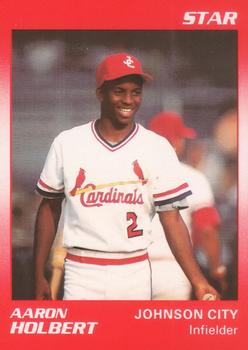 1990 Star Johnson City Cardinals #14 Aaron Holbert Front