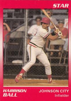 1990 Star Johnson City Cardinals #4 Harrison Ball Front