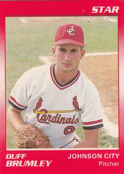 1990 Star Johnson City Cardinals #5 Duff Brumley Front
