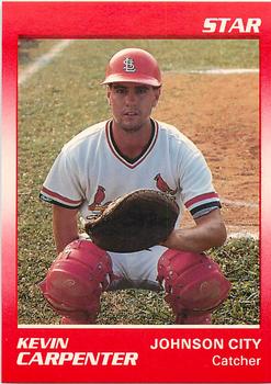 1990 Star Johnson City Cardinals #6 Kevin Carpenter Front