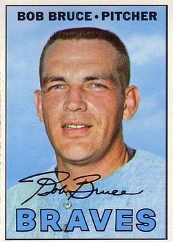 1967 Topps #417 Bob Bruce Front