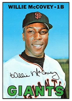 1967 Topps #480 Willie McCovey Front