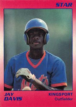 1990 Star Kingsport Mets #6 Jay Davis Front