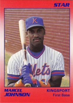 1990 Star Kingsport Mets #12 Marcel Johnson Front