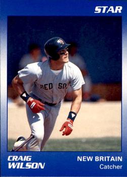 1990 Star New Britain Red Sox #23 Craig Wilson Front