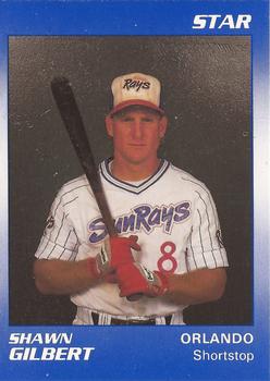 1990 Star Orlando Sun Rays #6 Shawn Gilbert Front