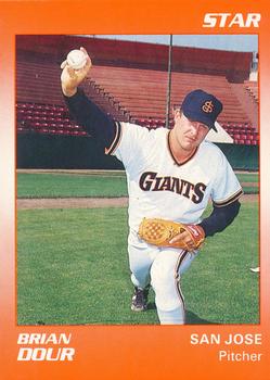1990 Star San Jose Giants #7 Brian Dour Front