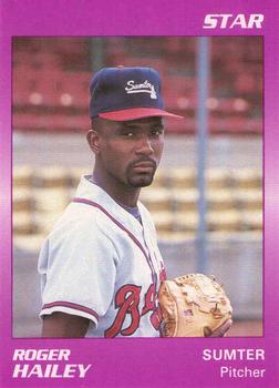 1990 Star South Atlantic League All-Stars #31 Roger Hailey Front