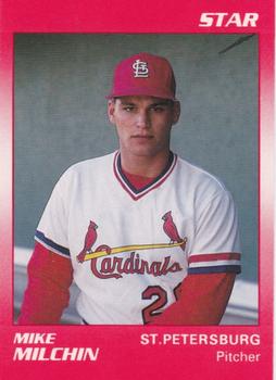 1990 Star St. Petersburg Cardinals #17 Mike Milchin Front