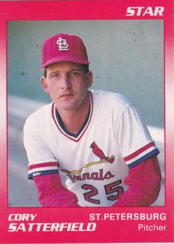 1990 Star St. Petersburg Cardinals #21 Cory Satterfield Front
