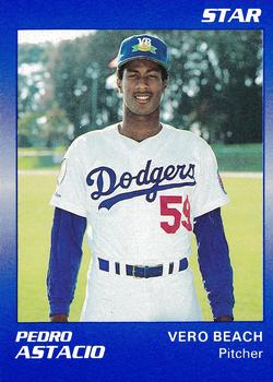 1990 Star Vero Beach Dodgers #2 Pedro Astacio Front