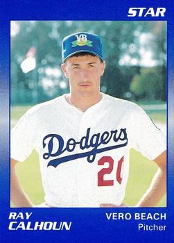 1990 Star Vero Beach Dodgers #7 Ray Calhoun Front