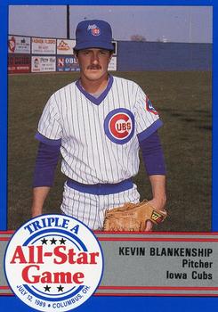 1989 ProCards Triple A All-Stars #AAA44 Kevin Blankenship Front