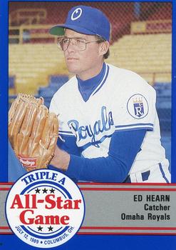 1989 ProCards Triple A All-Stars #AAA4 Ed Hearn Front