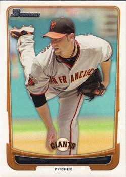 2012 Bowman #142 Ryan Vogelsong Front