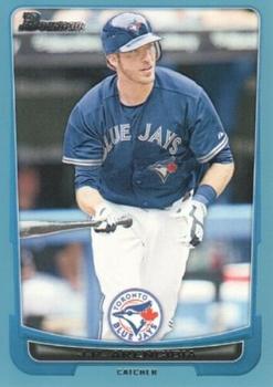 2012 Bowman - Blue #112 J.P. Arencibia Front
