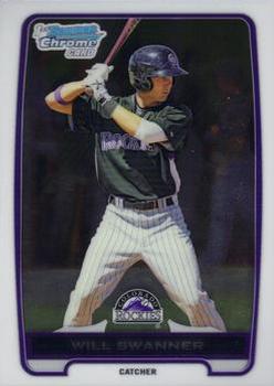 2012 Bowman - Chrome Prospects #BCP73 Will Swanner Front
