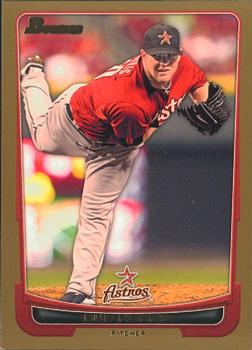 2012 Bowman - Gold #172 Bud Norris Front