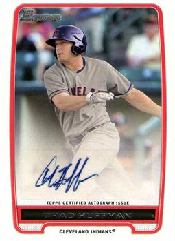 2012 Bowman - Prospect Autographs #BPA-CH Chad Huffman Front