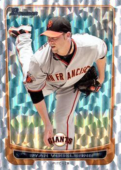 2012 Bowman - Silver Ice #142 Ryan Vogelsong Front
