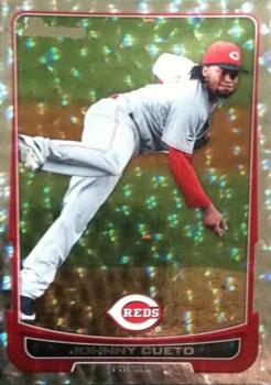 2012 Bowman - Silver Ice #170 Johnny Cueto Front