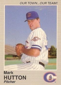 1995 Columbus Clippers #NNO Mark Hutton Front
