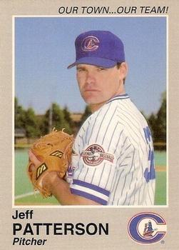 1995 Columbus Clippers #NNO Jeff Patterson Front