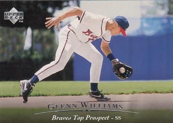 1995 Upper Deck Minor League #34 Glenn Williams Front