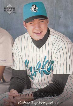 1995 Upper Deck Minor League #63 Greg Keagle Front