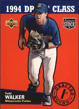 1995 Upper Deck Minor League - Future Stock #220 Todd Walker Front