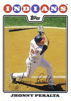 2008 Topps #336 Jhonny Peralta Front