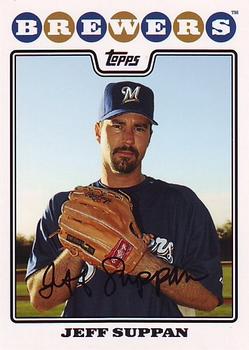 2008 Topps #3 Jeff Suppan Front