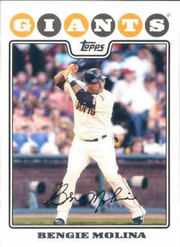 2008 Topps #419 Bengie Molina Front