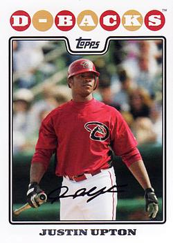 2008 Topps #130 Justin Upton Front