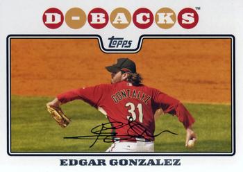 2008 Topps #247 Edgar Gonzalez Front