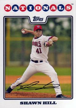 2008 Topps #307 Shawn Hill Front
