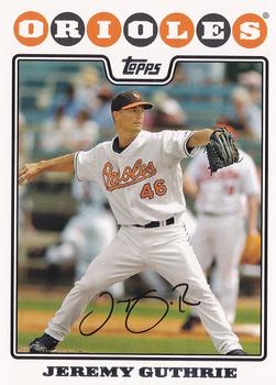2008 Topps #311 Jeremy Guthrie Front