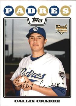 2008 Topps #389 Callix Crabbe Front