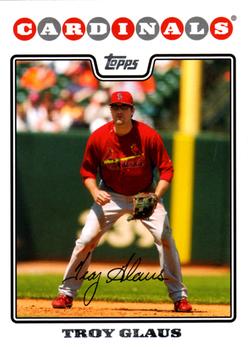 2008 Topps #390 Troy Glaus Front