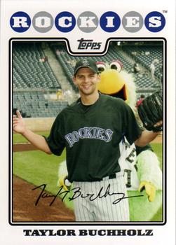 2008 Topps #402 Taylor Buchholz Front