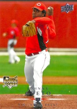2008 Upper Deck #707 Johnny Cueto Front