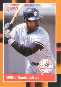 1988 Donruss Baseball's Best #108 Willie Randolph Front