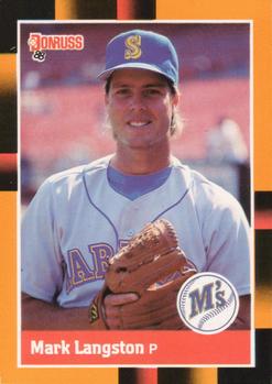 1988 Donruss Baseball's Best #136 Mark Langston Front